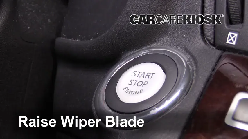 2016 Infiniti Q70 3.7 3.7L V6 Windshield Wiper Blade (Front) Replace Wiper Blades